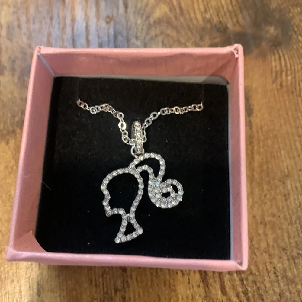 Barbie Silhouette Necklace